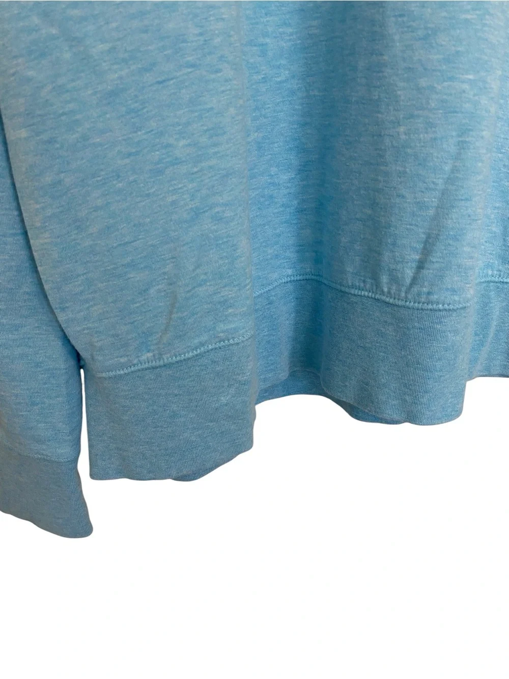 Polo Ralph Lauren Men’s XL Blue Quarter Zip Pullover Pony Logo Sweatshirt